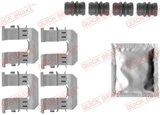 Accessory Kit, disc brake pad